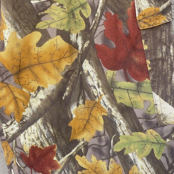 Master Sportswomen Women Camo Cargo Pants Large Hunting Hiking Cotton Adjustable - Picture 3 of 12